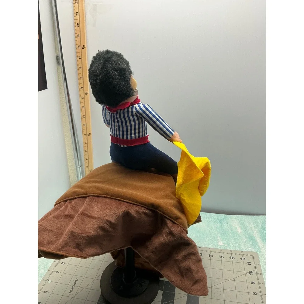 Cowboy Rider Pet Costume XL Brown Western Rodeo Bucking Bronco Dog Halloween